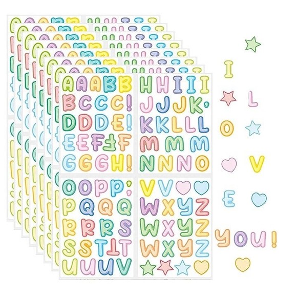ABCs Alphabet Stickers - Picture 1 of 2